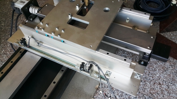 ขายแกนสำเร็จ XY ทำเครื่องมินิซีเอ็นซี