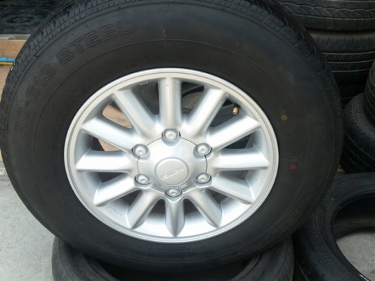 ขายล้อ ISUZU D-MAXขอบ 15 ยาง195R15  4 ล้อ