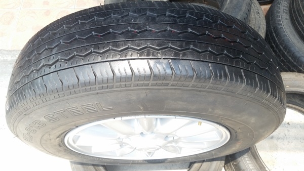 ขายล้อ ISUZU D-MAXขอบ 15 ยาง195R15  4 ล้อ