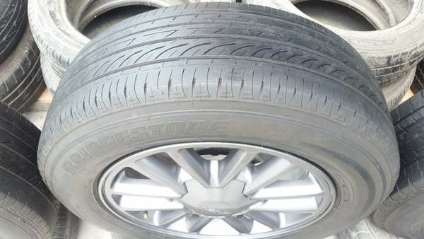 ขายล้อISUZU X-SERIES 16(สีกัล) ยาง205/65/16  4 ล้อ