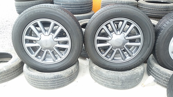 ขายล้อISUZU X-SERIES 16(สีกัล) ยาง205/65/16  4 ล้อ