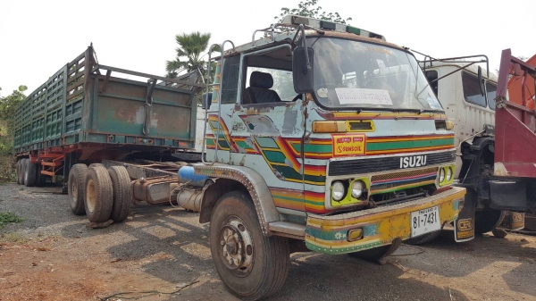 ขาย หัวคัสซี 10 ล้อ เพลาเดียว คัสซีหัวยาว วางหัวจัมโบ้ เครื่อง 6BF1 185 แรงม้า เกียร์ร็อคเสื้อลาย ช่วงล่าง 240 เบรคทิฟฟี่ มีสโลว์กลาง คานหน้าใหญ่ พวงมาลัยพาวเวอร์ ทะเบียนครบพร้อมโอน ราคาต่อรองได้ครับ