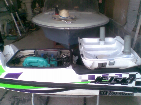 ขายเจ็ตสกี Kawazaki  SXi pro750 พร้อมขาตั้งค่ะ