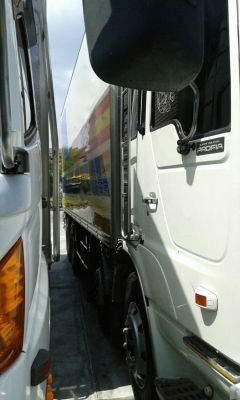 รถฮีโน่ 12 ล้อ ท้ายลาด ( เปอร์เฟีย. ) 320 แรงม้า. ปี 52.      สนใจติดต่อ  081 - 6079515