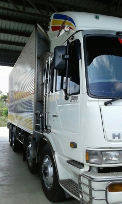 รถฮีโน่ 12 ล้อ ท้ายลาด ( เปอร์เฟีย. ) 320 แรงม้า. ปี 52.      สนใจติดต่อ  081 - 6079515