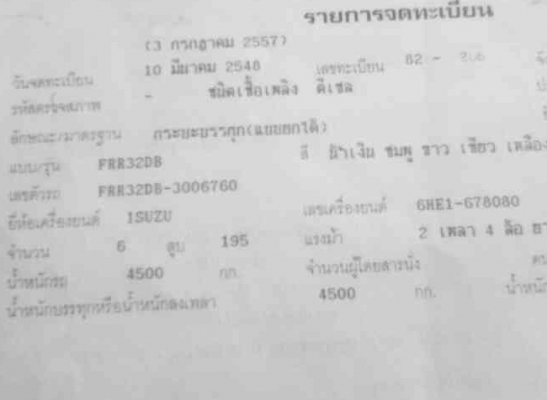 **640,000 บ.ต่อรอง/// 6ล้อดั้มดิน ISUZU ROCKY FRR-195 แรง ประกอบ ปี48 เครื่อง/เกียร์ เดิม แน่น แรงดี ช่วงล่างFหน้า-หลัง พาวเวอร์/ทริฟฟี่/แอร์ กระบะดั้ม5ตัน3.60ม.ยิงหน้า ยาง8.25/16 รถสวย พร้อมใช้ เล่มฯ ครบ **ขาย ISUZU ROCKY FRR-195HP 6ล้อดั้มดิน5คิว สภาพดี **640,000 บ.ต่อรอง/// 6ล้อดั้มดิน ISUZU ROCKY FRR-195 แรง ประกอบ ปี48 เครื่อง/เกียร์ เดิม แน่น แรงดี ช่วงล่างFหน้า-หลัง พาวเวอร์/ทริฟฟี่/แอร์ กระบะดั้ม5ตัน3.60ม.ยิงหน้า ยาง8.25/16 รถสวย พร้อมใช้ เล่มฯ ครบ **ขาย ISUZU ROCKY FRR-195HP 6ล้อดั้มดิน5คิว สภาพดี