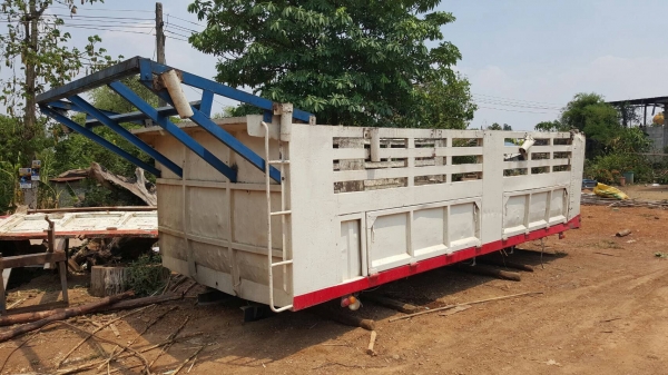ขาย ชุดกระบะดั้มสามมิตร ยาว 6 เมตร กว้าง 2.40 เมตร คัสซีเทียมกว้าง 87 ซม. ยกลงจาก 10 ล้อ HINO