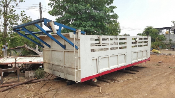 ขาย ชุดกระบะดั้มสามมิตร ยาว 6 เมตร กว้าง 2.40 เมตร คัสซีเทียมกว้าง 87 ซม. ยกลงจาก 10 ล้อ HINO