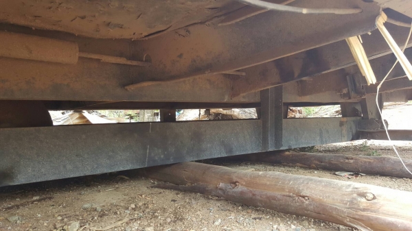 ขาย ชุดกระบะดั้มสามมิตร ยาว 6 เมตร กว้าง 2.40 เมตร คัสซีเทียมกว้าง 87 ซม. ยกลงจาก 10 ล้อ HINO