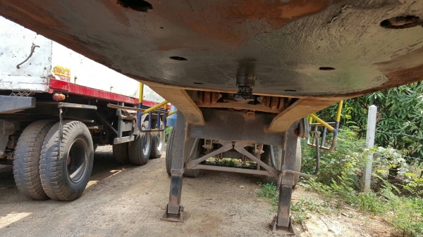 ขาย หางเซมิดั้ม ยาว 8 เมตร อู่เสรีชัย แผงข้างมิเนียม ช่วงล่างดี ทะเบียนพร้อมโอน