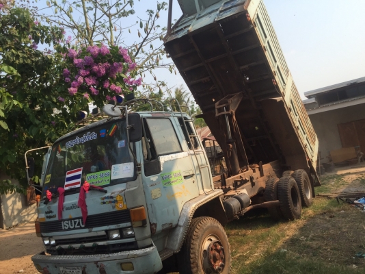 ขาย Jumbo 210 2 เพลาดั้มพ์ เบรคลมดัน สโล เอกสารเล่มทะเบียนพร้อมโอน