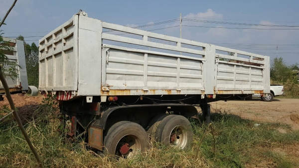 ขาย หางเซิมิดั้ม 2 เพลา ยาว 7 เมตร สภาพพร้อมใช้งาน เอกสารเล่มทะเบียนครบ ราคาต่อรองได้