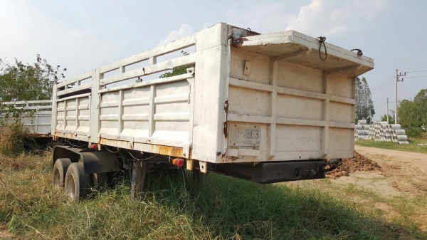 ขาย หางเซิมิดั้ม 2 เพลา ยาว 7 เมตร สภาพพร้อมใช้งาน เอกสารเล่มทะเบียนครบ ราคาต่อรองได้