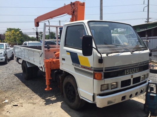 6ล้อติดเครน ISUZU NKR-85แรง รถห้างแท้ เครื่องใหม่ เกียร์เดิม ลงเล่ม ช่วงล่างเดิม หัวใหม่สวย พ.ธรรมดา พร้อมเครนUNIC 2.9t พร้อมใช้งาน **ขาย ISUZU NKR-85แรง 6ล้อบรรทุกติดเครน2.9ตัน สภาพสวย พร้อมใช้งาน เล่มฯครบ ISUZU NKR-110 ตัวแรก เกียร