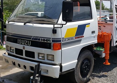 6ล้อติดเครน ISUZU NKR-85แรง รถห้างแท้ เครื่องใหม่ เกียร์เดิม ลงเล่ม ช่วงล่างเดิม หัวใหม่สวย พ.ธรรมดา พร้อมเครนUNIC 2.9t พร้อมใช้งาน **ขาย ISUZU NKR-85แรง 6ล้อบรรทุกติดเครน2.9ตัน สภาพสวย พร้อมใช้งาน เล่มฯครบ ISUZU NKR-110 ตัวแรก เกียร