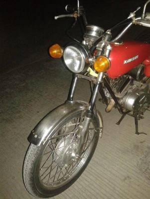 ขาย Kawasaki G7 เดิมๆสภาพสวยมีทะเบียนพร้อมโทรราคา 13000 บาท