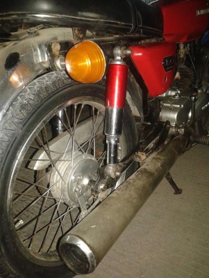 ขาย Kawasaki G7 เดิมๆสภาพสวยมีทะเบียนพร้อมโทรราคา 13000 บาท