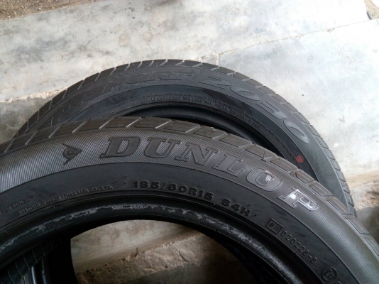 185/60R15 DUNLOP SP SPORT 2030 ชุด 4 เส้น  tel.081-427-3941 ไอดีไลน์  0814273941