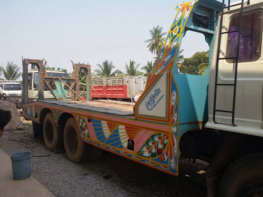 ขายหางเทเลอร์บรรทุกรถเกี่ยว สภาพพร้อมใช้งาน