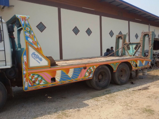 ขายหางเทเลอร์บรรทุกรถเกี่ยว สภาพพร้อมใช้งาน