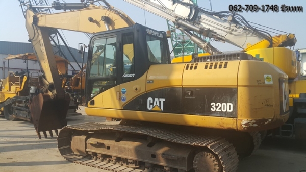 สวยจิงตัวนี้ CAT 320D ปี2007 แทรค 80 เก่าญี่ปุ่นไม่เคยใช้ในไทย 062-709-1748 ธีรเทพ NDT Thailand