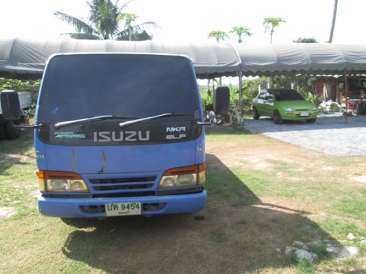 ISUZU NKE 66 E หัวการ์ตูน เครื่อง 110 แรง ป้ายเล็กไม่ติดเวลา