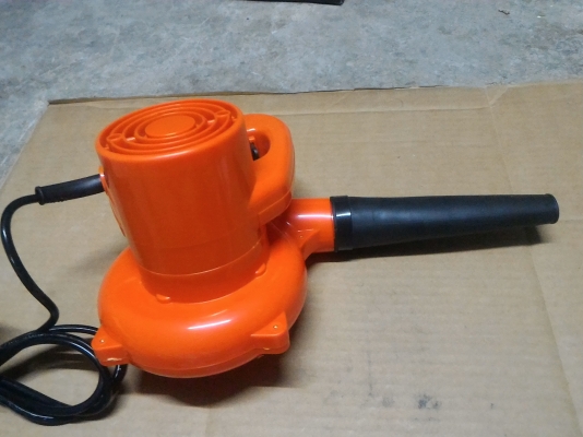 โบเวอร์ เป่า - ดูด ลมกำลังแรงแบบพกพา ยี่ห้อ De BELL ขนาดกำลัง 500 W. ปรับรอบสปีดความเร็วได้