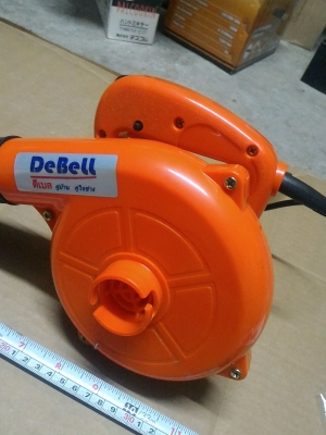 โบเวอร์ เป่า - ดูด ลมกำลังแรงแบบพกพา ยี่ห้อ De BELL ขนาดกำลัง 500 W. ปรับรอบสปีดความเร็วได้