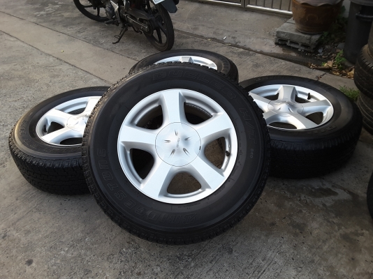 ล้อ all new isuzu ขอบ 17 พร้อมยาง 255 65 17 ปี 14