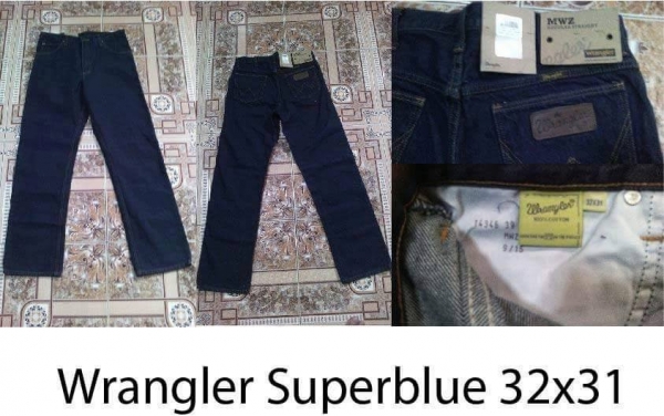 Wrangler Superblue แท้มือ1 แค่1000บ.