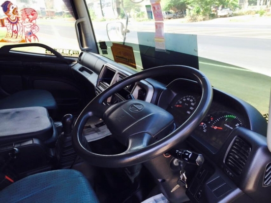 ขายรถพ่วง 22 ล้อ Hino เครื่อง 380 แรง ปี 55 กระบะดัพม์มิเนียมแม่ลูก อู่สามมิตร ลูก 3 เพลา ยาว 6.50 เมตร ไมล์ 190,xxx ยางเต็ม พร้อมใช้งาน