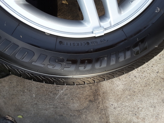 ล้อ isuzu blue power 1.9 ddi พร้อมยาง 215 70 16 ถอดป้ายแดง ชุดล่ะ 14500