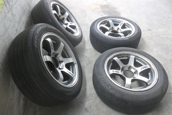 ล้อแม็ก18นิ้ว6รู TE37 พร้อมยาง สวยๆ 4 ล้อ ราคา 8900 บาท ล้อแม็ก18นิ้ว6รู TE37 พร้อมยาง สวยๆ 4 ล้อ ราคา 8900 บาท