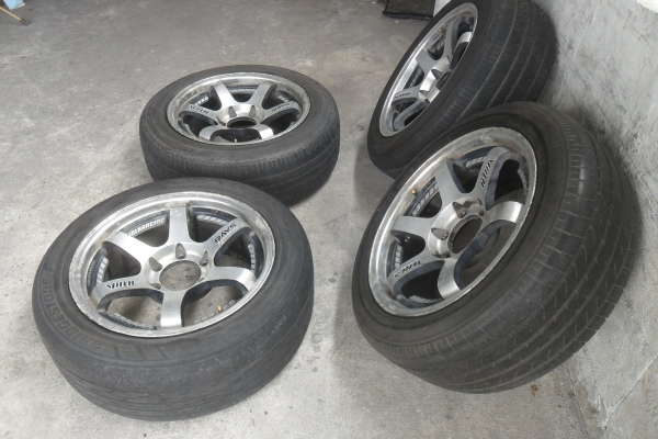 ล้อแม็ก18นิ้ว6รู TE37 พร้อมยาง สวยๆ 4 ล้อ ราคา 8900 บาท ล้อแม็ก18นิ้ว6รู TE37 พร้อมยาง สวยๆ 4 ล้อ ราคา 8900 บาท