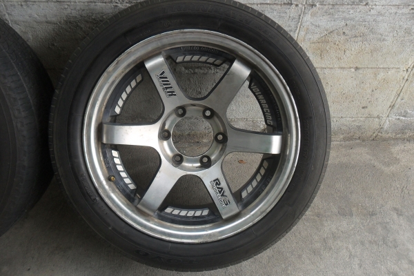 ล้อแม็ก18นิ้ว6รุ TE37 ไร้อมยาง สวยๆ 4 ล้อ ราคา 8900 บาท