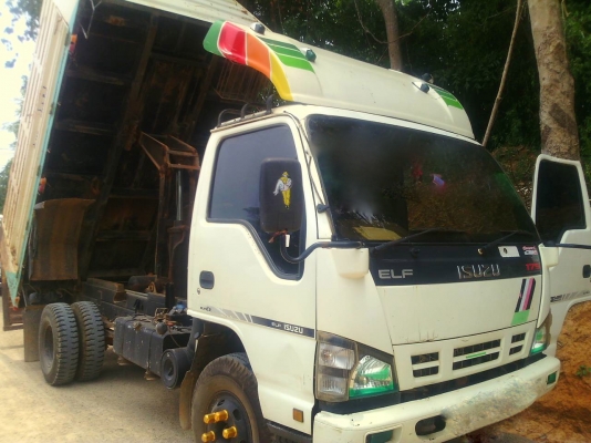 รถอีซูซุ 6 ล้อดั้ม NQR 175 แรงม้า. ปี 51.    สนใจติดต่อ  081 - 6079515