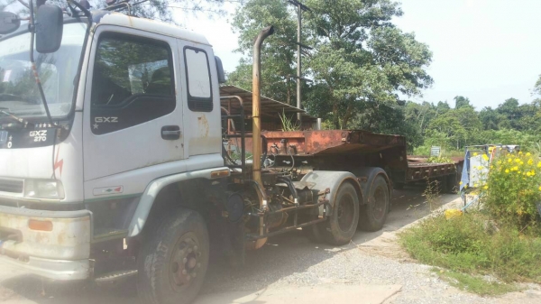 ขายด่วนครับ หัวลาก ISUZU 270 EURO1 พร้อม หางโรเบส ส.สุชัย