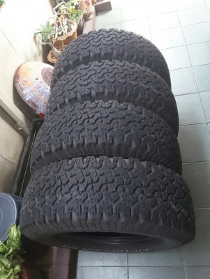 BF All USA. 265/70/16 ปลายปี10 สภาพสวยๆ 1ชุด