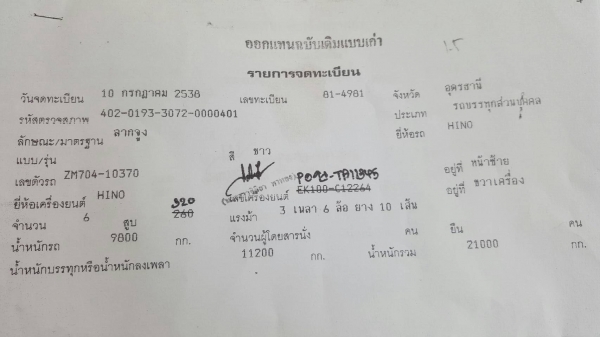 ขาย รถพ่วงดั้มแม่-ลูก HINO ZM704 เครื่อง PO9C 320 แรงม้า ช่วงล่างเบรคแห้ง คัสซีสวยตลอดเส้น เอกสารเล่มทะเบียนครบ ราคาต่อรองได้ ขาย รถพ่วงดั้มแม่-ลูก HINO ZM704 เครื่อง PO9C 320 แรงม้า ช่วงล่างเบรคแห้ง คัสซีสวยตลอดเส้น เอกสารเล่มทะเบียนครบ ราคาต่อรองได้