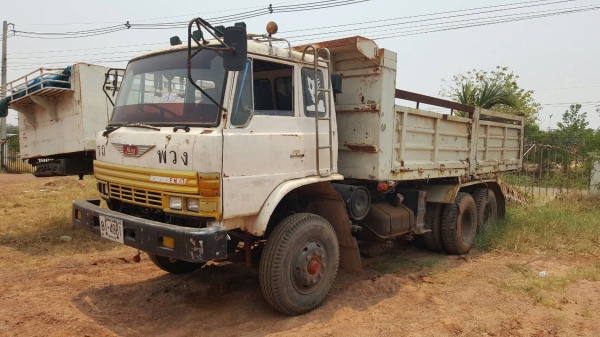 ขาย รถพ่วงดั้มแม่-ลูก HINO ZM704 เครื่อง PO9C 320 แรงม้า ช่วงล่างเบรคแห้ง คัสซีสวยตลอดเส้น เอกสารเล่มทะเบียนครบ ราคาต่อรองได้