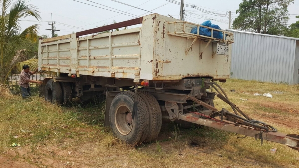 ขาย ลูกพ่วงดั้ม 2 เพลา ยาว 6 เมตร สภาพพร้อมใช้งาน เอกสารเล่มทะเบียนครบ