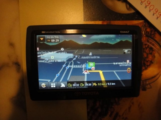 ขาย GPS ของ Toyota Kamaz NAAV 590TV ระบบนำทางที่ดีที่สุด ไม่พาหลง ไม่พาเข้าทางตัน ระบบนำทางมีเสียงคนพูดเป็นภาษาไทย พร้อมรับชม TVได้ในตัว