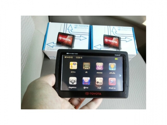 ขาย GPS ของ Toyota Kamaz NAAV 590TV ระบบนำทางที่ดีที่สุด ไม่พาหลง ไม่พาเข้าทางตัน ระบบนำทางมีเสียงคนพูดเป็นภาษาไทย พร้อมรับชม TVได้ในตัว