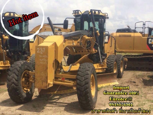 ขาย รถเกรด140M CAT จำหน่าย รถ เครื่องจักร นำเข้า100\% อปกรณ์ทุกชิด ราคาถูก eurotec. 0818176901