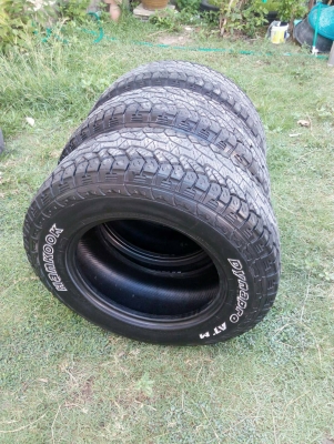 265/65R17 HANKOOK DYNAPRO A/T-M  มี 3 เส้น tel.081-427-3941 ไอดีไลน์ 0814273941