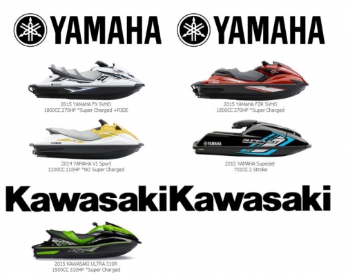 เจ็ทสกี SEADOO YAMAHA KAWASAKI