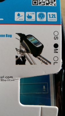 กระเป๋าใส่มือถือสำหรับจักรยาน