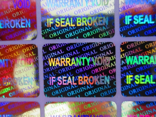 ขายสติ๊กเกอร์ ปิดรับประกันสินค้า