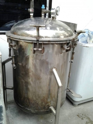 ถังนึ่งแรงดัน สำหรับเพาะเชื้อเห็ด สแตนเลสหนามากๆ