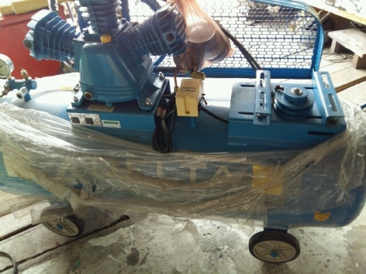 ปั้มลม Delta 2 HP 3สูบ มือหนึ่ง no มอเตอร์ ถัง 160 ลิตร